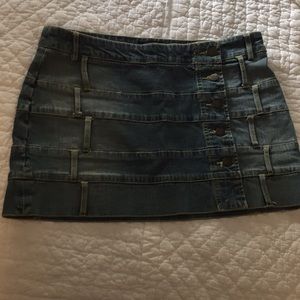Mango denim skirt